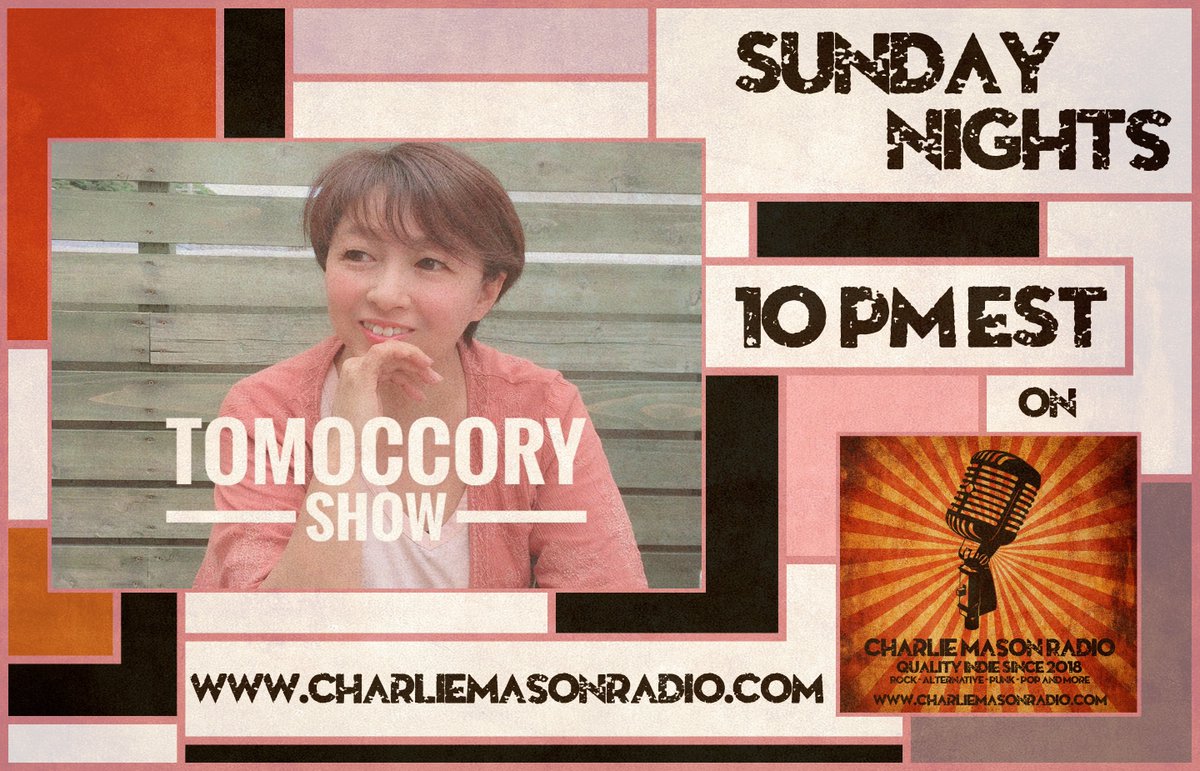 โโ๐ธโ๐๐๐ผ ๐๐ธ๐๐โ โ๐ธ๐ป๐๐ (@charliemasonva) on Twitter photo Our final show of the night starts in 30 minutes on charliemasonradio.com with a new episode of <a href="/TomoccoryShow/">๐๐๐๐๐๐๐๐๐ข๐๐๐๐ </a>
Your host <a href="/t_moco2/">๐๐๐๐ ๐ฎ๐๐ก๐ข ๐๐ผ๐บ๐ผ๐ค๐ผ</a> has some of the hottest indie tracks from Japan.
Tune in & let's bring real radio back on the world-famous Charlie Mason Radio! Our final show of the night starts in 30 minutes on charliemasonradio.com with a new episode of <a href="/TomoccoryShow/">๐๐๐๐๐๐๐๐๐ข๐๐๐๐ </a>
Your host <a href="/t_moco2/">๐๐๐๐ ๐ฎ๐๐ก๐ข ๐๐ผ๐บ๐ผ๐ค๐ผ</a> has some of the hottest indie tracks from Japan.
Tune in & let's bring real radio back on the world-famous Charlie Mason Radio!