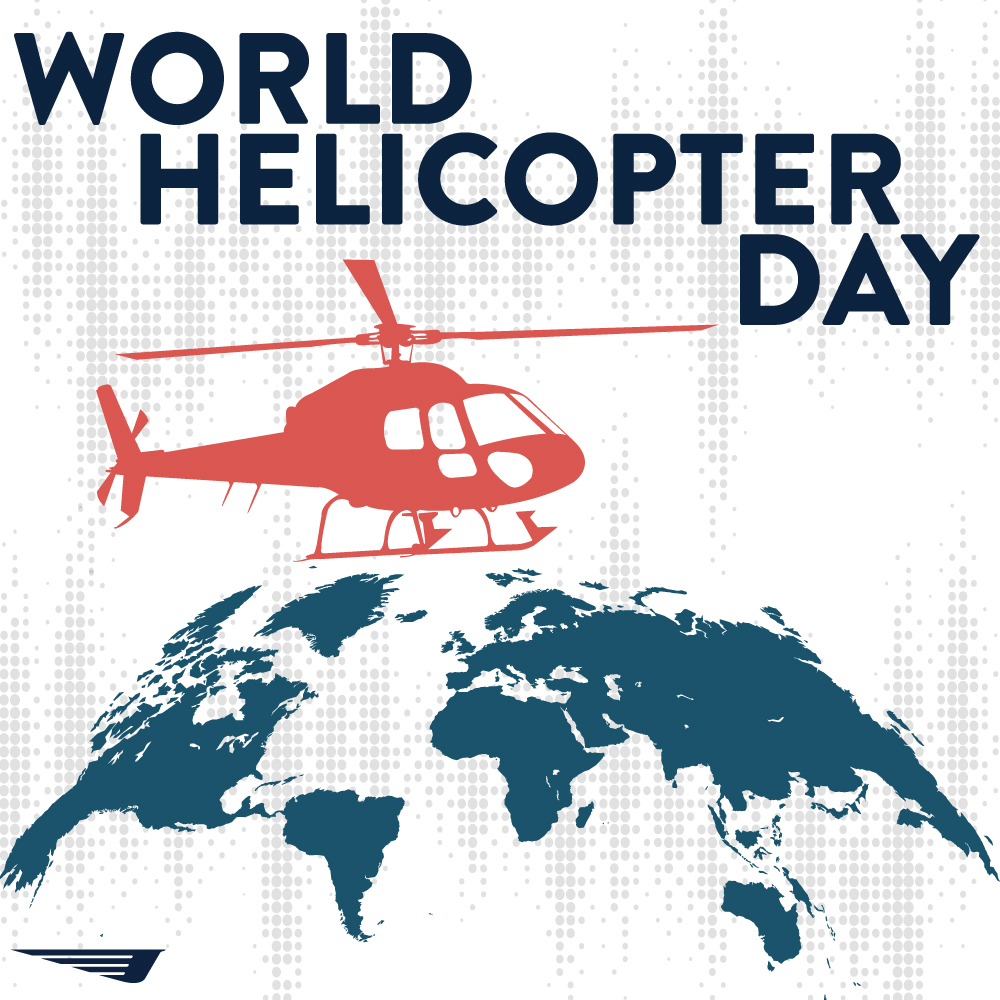 Today is World Helicopter Day! 🚁 #WorldHelicopterDay aims to raise awareness of the contributions that helicopters make to our society and celebrate the diverse range of people that design, fly and support them. bit.ly/3lmUbOv I #HEMS #AirAmbulance #FlyingICU