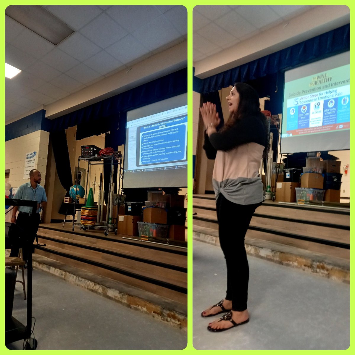Week in Review! Tuesday
Counselors Dissecting the SEL components. Pardon our dust: renovations being completed 
#staffLedPD
#buildingLeaders
#risdpoweroflove 
#risdSKYrise
