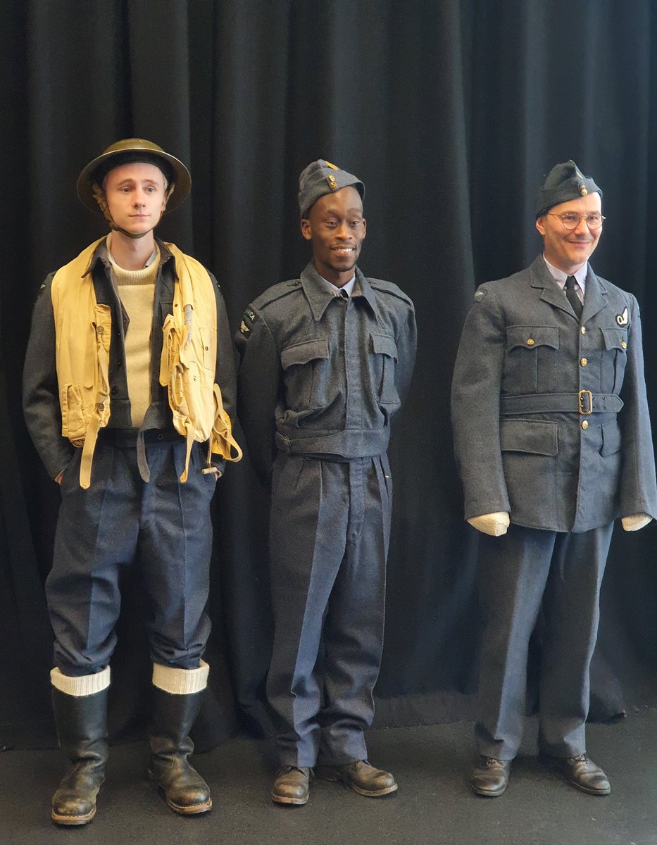 Today's <a href="/IntBCC/">International Bomber Command Centre</a> @LSFPA_Lincoln <a href="/LincolnMedia/">Lincoln Media</a> rehearsals &amp; costume fittings, working with <a href="/A_Wes/">Wes</a> <a href="/danmadmorgan/">Dr Dan Ellin</a> &amp; <a href="/RoseCArnold_/">Rose Arnold</a>. Today we welcomed performer <a href="/Justyncredible_/">Justyn</a>, <a href="/newman_grace/">Grace Newman</a> <a href="/HannahPeacock17/">Hannah Peacock</a> &amp; @TeoGhil_04 from <a href="/UoL_Drama/">Drama | University of Lincoln</a>, &amp; <a href="/UniLincolnMusic/">Uni. Lincoln Music</a> student <a href="/MarcusBagle/">Marcus</a> 🎭🎥