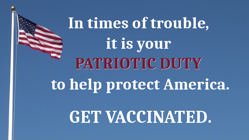 @ZhiZhu@newsie.social🌻 (@zhizhuweb) on Twitter photo <a href="/VP/">Vice President JD Vance</a> In times of trouble, it is your PATRIOTIC DUTY to help protect your fellow Americans.
You don't have to go to war, just ...
GET VACCINATED.
#GetVaccinated
#GetVaccinatedASAP <a href="/VP/">Vice President JD Vance</a> In times of trouble, it is your PATRIOTIC DUTY to help protect your fellow Americans.
You don't have to go to war, just ...
GET VACCINATED.
#GetVaccinated
#GetVaccinatedASAP