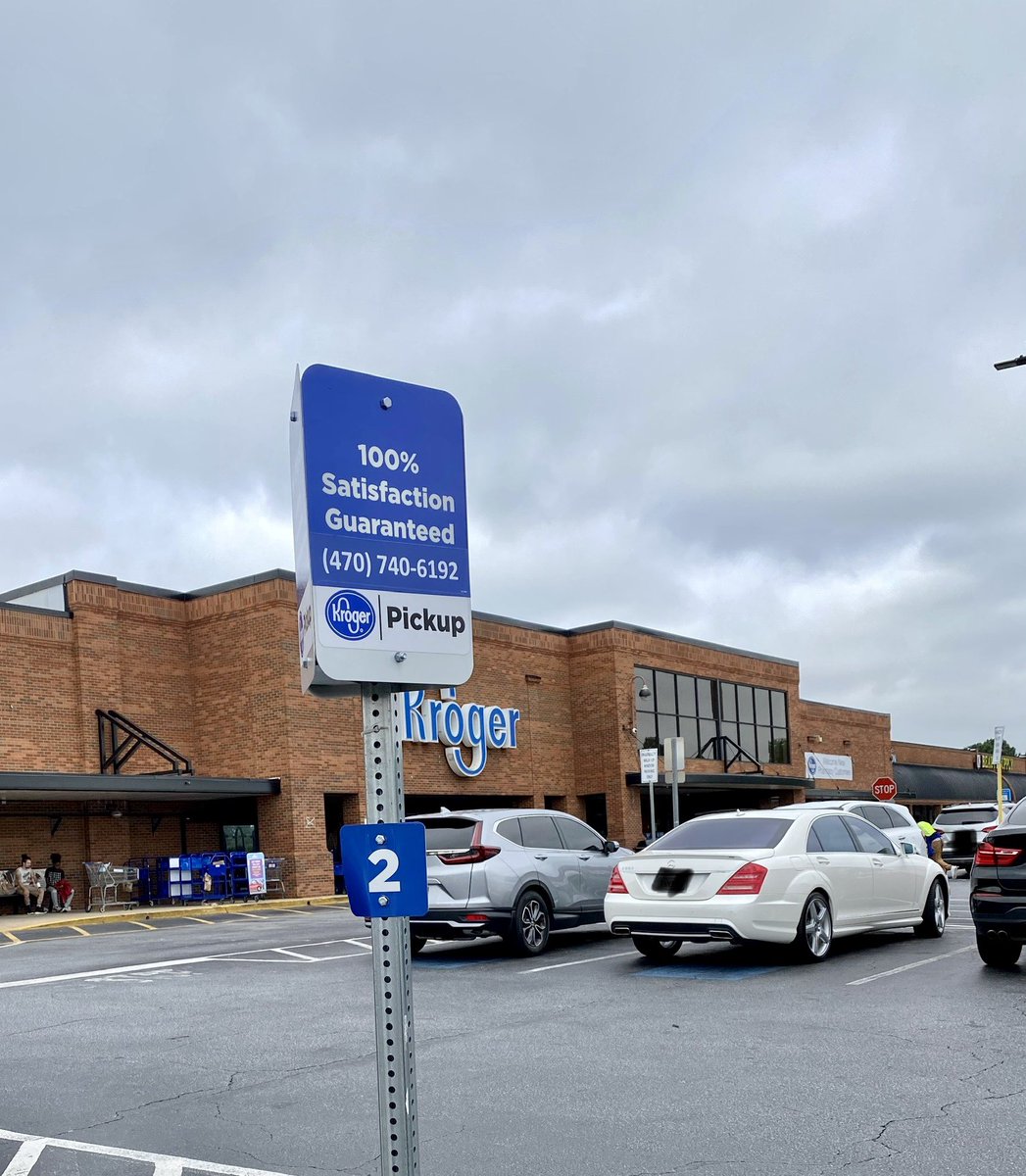 Come on, @kroger #GroceryPickUp in #McDonoughGA! It has taken THREE tries w/ 2 return trips to get my order completed, and that’s after it was delayed for an hour. Lady beside me the 3rd time I was there said she waited over 90mins last time because all the workers walked out.