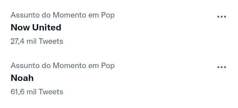 NowUnitedBR's tweet photo. ELES SÃO O MOMENTO! ❤️

#assuntodomomento #Noah #NOWUNITED #Currenttopic https://t.co/zj6rHEkNCl