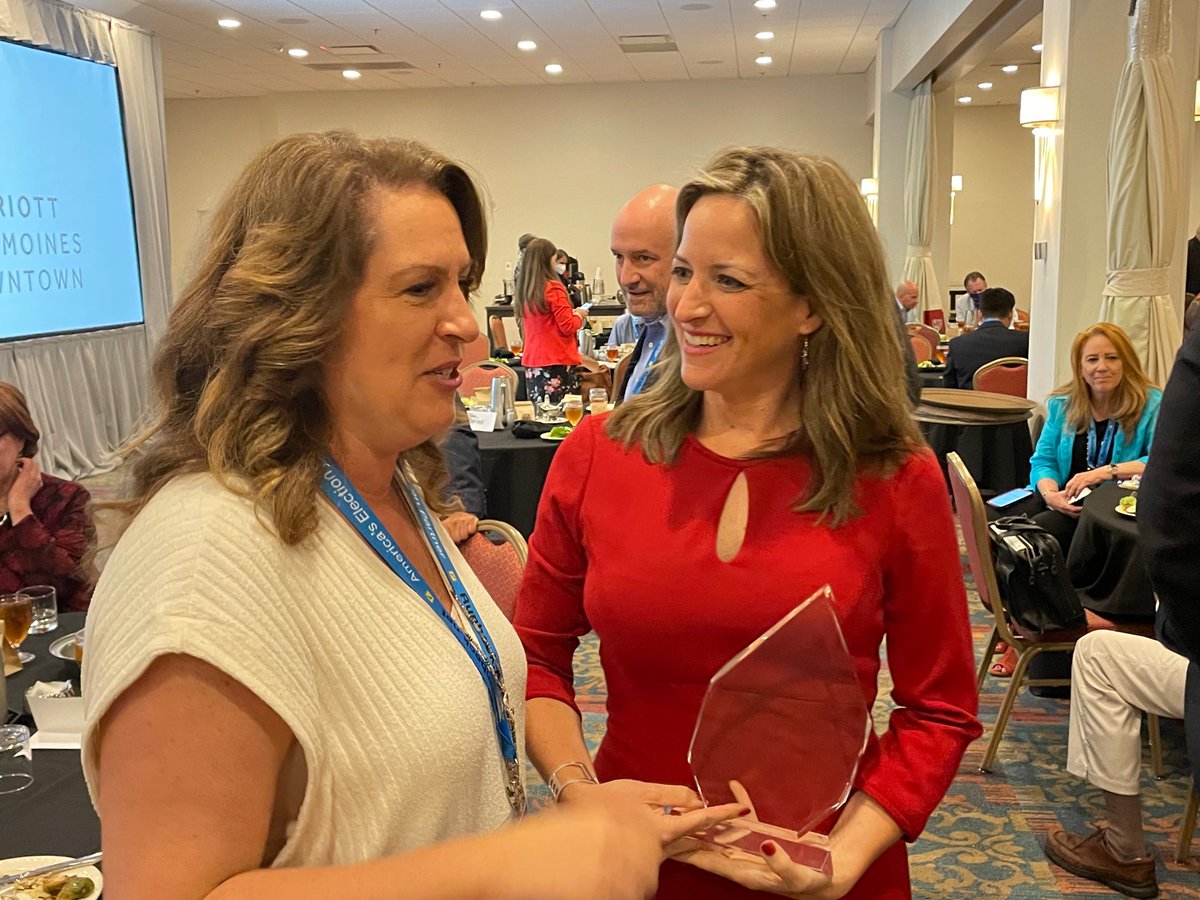 JocelynBenson's tweet photo. Democracy is a team sport! Proud that our work in Michigan to partner with professional sports teams to improve election administration, recruit poll workers and educate voters won the @NASSorg IDEAS (Innovation, Dedication, Excellence &amp; Achievement in Service) Award at #NASSCon! https://t.co/ZjQl9F5LMW