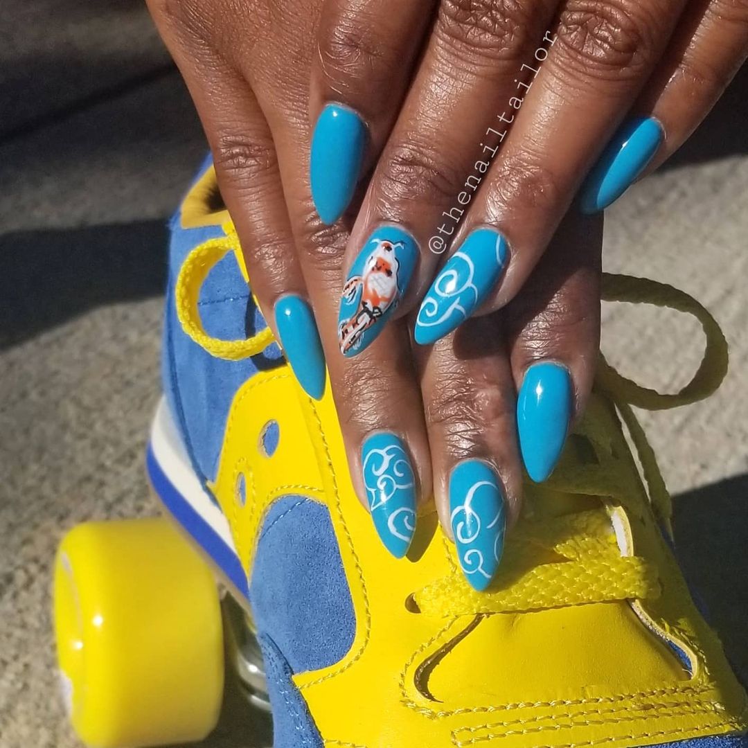 Skating through summer 🛼

Inspo: thenailtailor
Shade: Old, New, Borrowed Blue #lechatnails #madeinusa