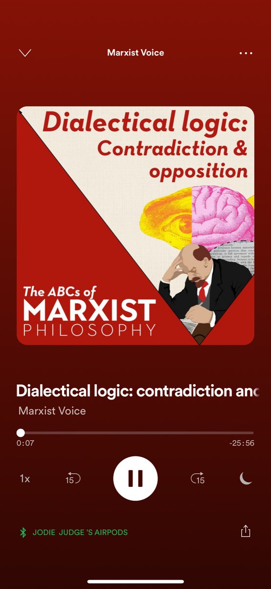 Looking for something to listen to on your Sunday evening? Why not try socialist appeal’s podcast Marxist voice! I’m currently listening to their series on the ABCs of Marxist philosophy. #socialistappeal