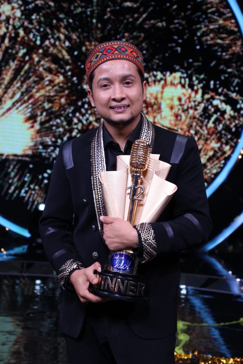 Wohooo Pawandeep won 🎊🎉
#IndianIdol2021 
#IndianIdol 
#Pawandeep