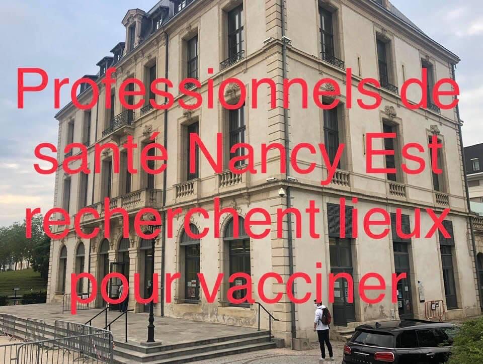 ThierryPechey's tweet photo. Le 15/09 le centre de vaccination de l’Equipe de Soins Primaires de St Max n’aura plus de locaux ( ouvert depuis le 15/01 , 500 vaccins/j) Sans nouveaux locaux les 120  infirmiers médecins  et sages-femmes cesseront de vacciner. No comment !!! https://t.co/iNfeBgOtlc
