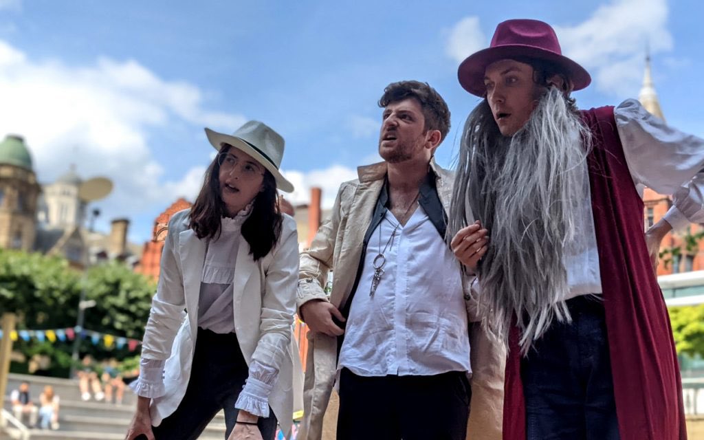 The final performance of #MuchAdo at <a href="/GoatMcr/">TheGoatMcr</a> this evening was absolutely fantastic. A masterclass in multi-roling that had us howling. Hats off to Urban Talent’s Harry Mace, Sean Henry and director, Matt Holt — a joy to see you back on stage! ⚡️