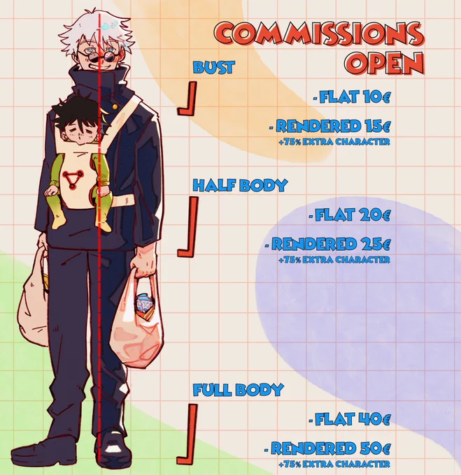 🔹COMMISSIONS OPEN!🔹

RTs are really appreciated :'))

DM if you're interested! 