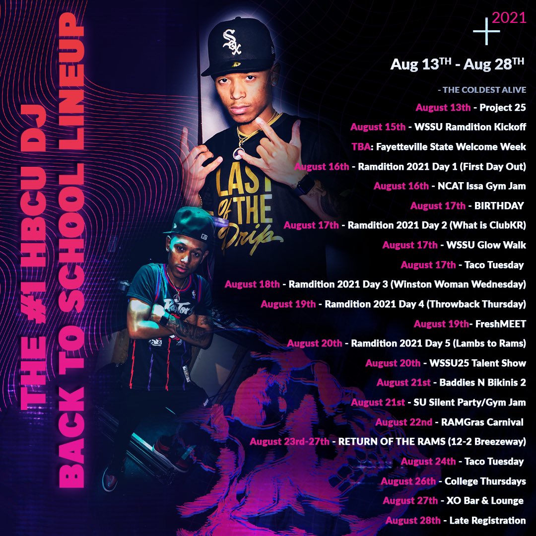 TreMonJamal's tweet photo. Itโs that time of the year again. BLESSED & BOOKED is the motto. Here is my Back to School Lineup ๐ค #TheColdestAlive
(OH YEAH, ITS LEO SZN) ๐ https://t.co/12NcfIm679