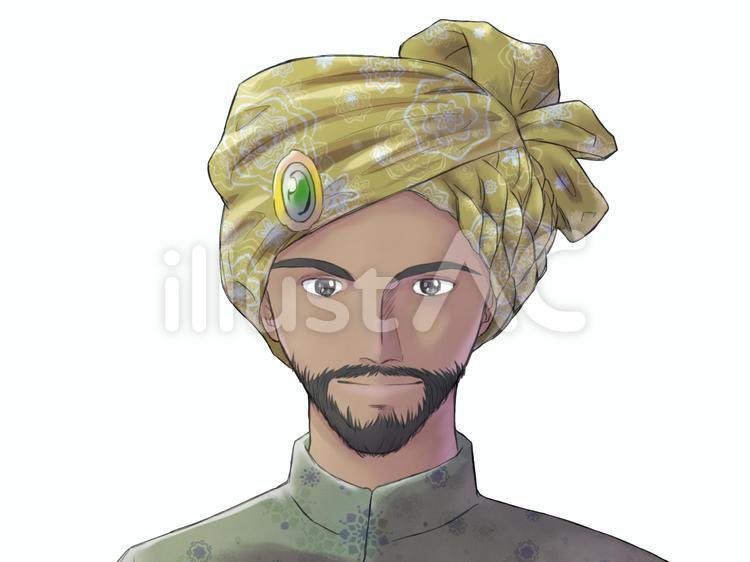 のん太 落書き帳 イラストacの多様性コンテスト様にと思って描いた ターバンを巻いた男女 ターバン描くのが思いの外楽しい 巻き方も色々あって見るの楽しい あと髪描かなくて良いと楽w 次はヒジャブの女性描きたいな ターバン