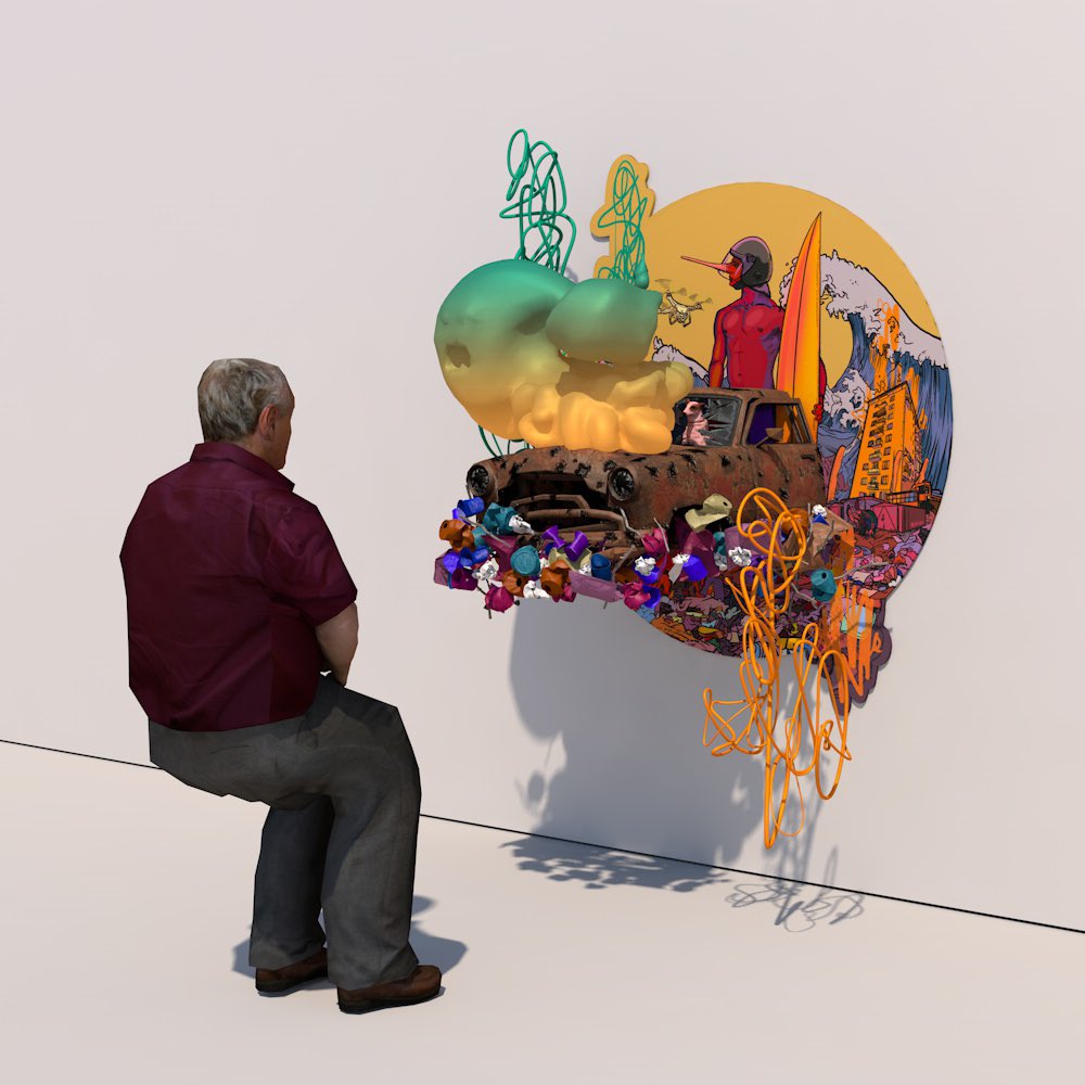 rubybubble3's tweet photo. Production
#AR #XR #phygital #metaverse #spatialcomputing #augmentedreality #extendedreality #MR #cg #digitalart #motiongraphics #art #abstractart #artwork #3d #motiongraphics_collective #cinema4d #toomuchpipeline #cryptoart #blockchain #NFT #withfoundation #rarible #superrare https://t.co/Jquf4EqeYl