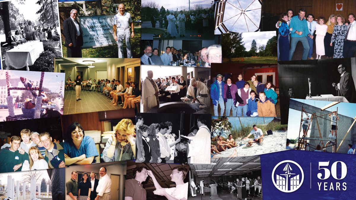 CCUPtoledo's tweet photo. One year ago this weekend, our parish celebrated the 50th anniversary of its founding.
Rewatch our special commemoration videos on our anniversary our website: https://t.co/R6SiS2NGKr.
#CCUPtoledo https://t.co/ISltb5pHdC