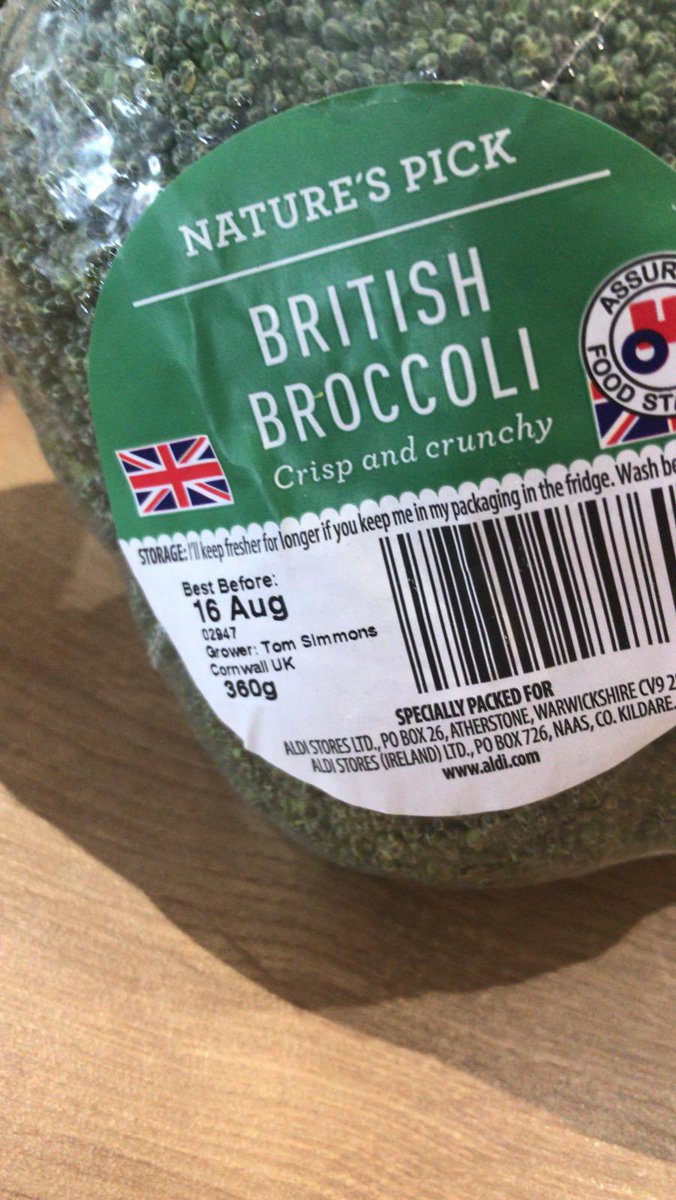 jd101uk's tweet photo. @AldiUK purchased at Newquay Aldi yesterday don’t really fancy eating Larva of some kind that is in the broccoli please advise if you would like returning?? https://t.co/arnS4cf15e