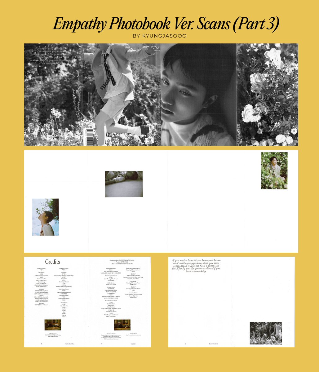 kyungjasooo's tweet photo. EMPATHY SCANS (Part 3 of 3)
Photobook version
𝐻𝐷, 300𝑑𝑝𝑖

🔗https://t.co/qhx02F5zn9

PDF Ver (ALL pages)
🔗https://t.co/FEHxwNFXcq

#엑소디오 #도경수 #DOHKYUNGSOO #KYUNGSOO #디오 #DO(D.O.) https://t.co/0IC9BVoxMy