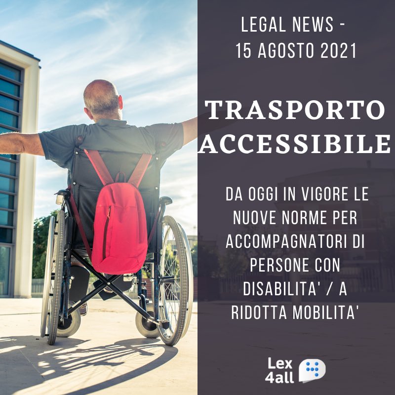 HaydeeLex4All's tweet photo. Da oggi in vigore le nuove norme sul trasporto accessibile per accompagnatori di #bambini , persone con #disabilità e con ridotta #mobilità 

Per un #trasporto #aereo sempre più #accessibile e #inclusivo 😀 

Buon viaggio e buon ferragosto ⛱😎! https://t.co/ZAuAPn53p2