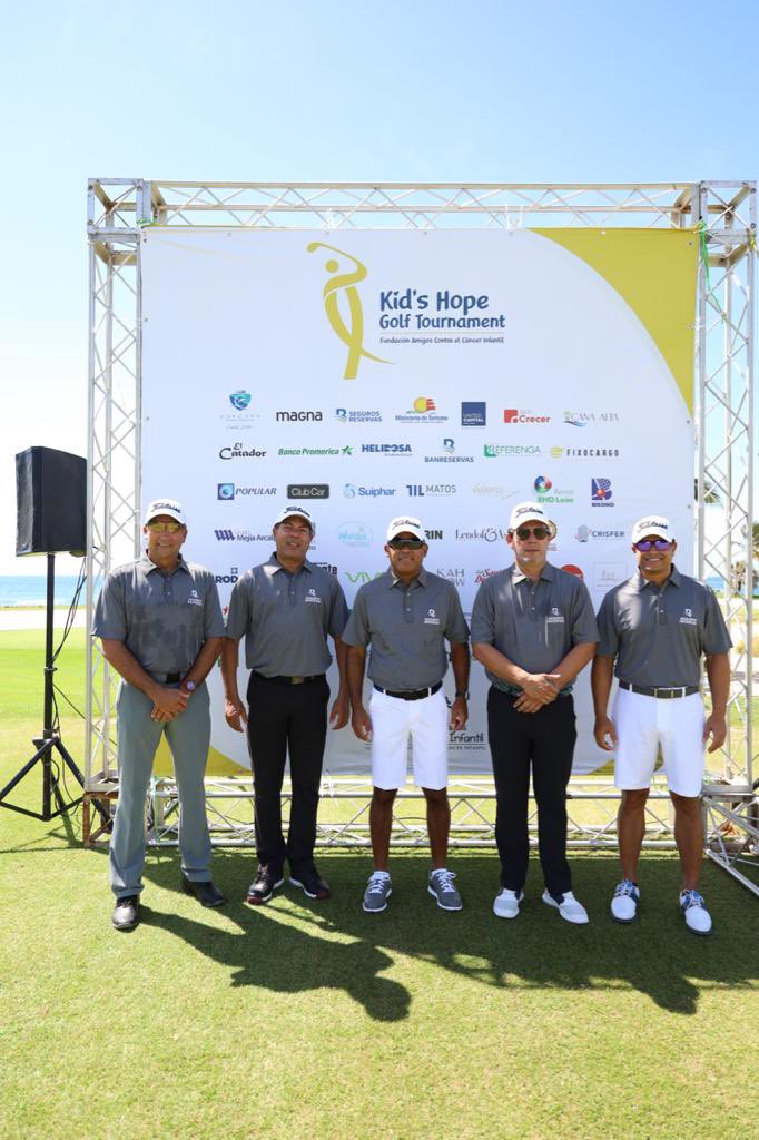 Segurosreservas's tweet photo. Es para nosotros un placer haber sido parte de esta primera edición de Kid’s Hope Golf Tournament, con la finalidad de apoyar esta causa de niños con cáncer. ¡Juntos podemos ganar la batalla!

#SegurosReservas #KidsHope https://t.co/e08b04ENO7