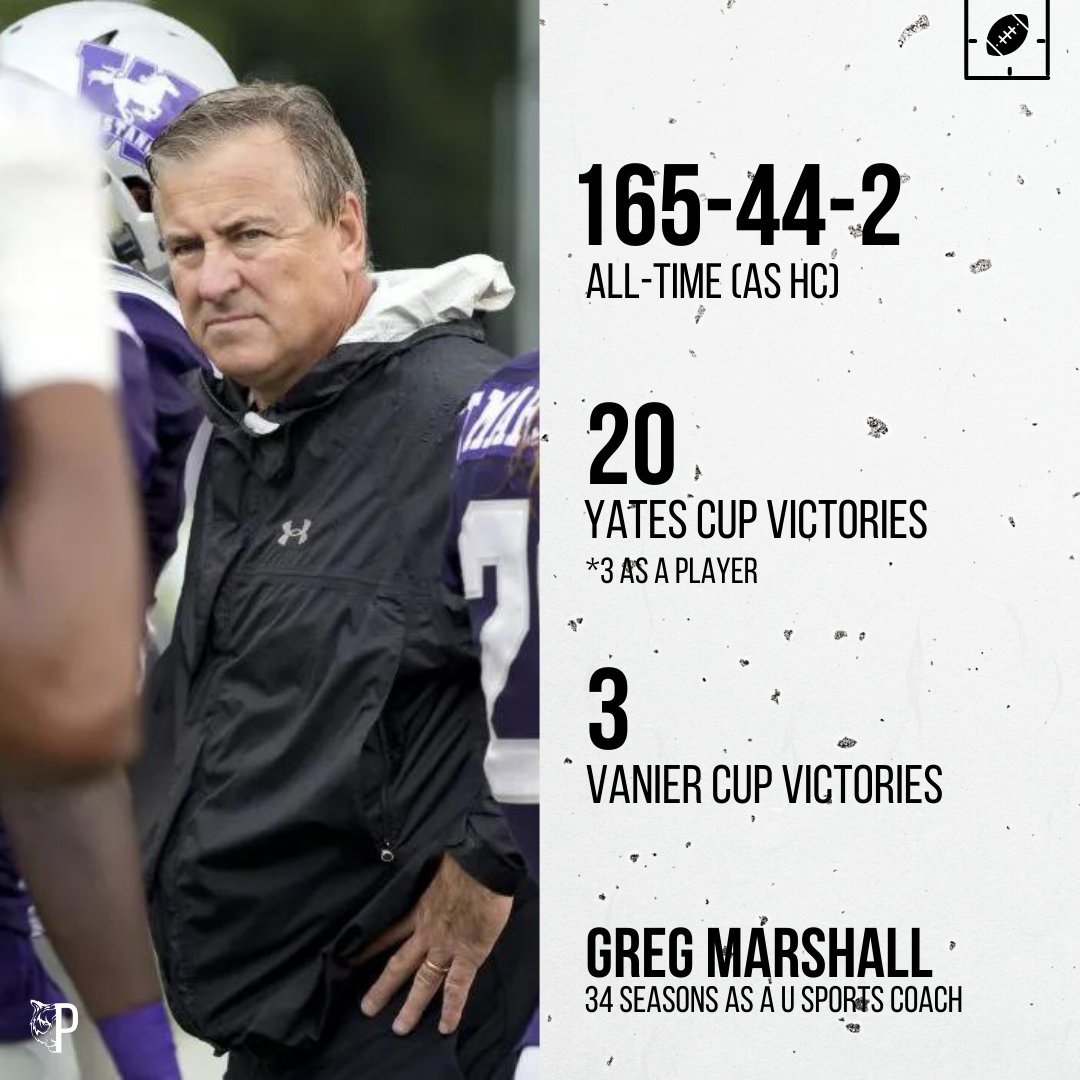 PRSVRE_'s tweet photo. Western Mustangs football head coach Greg Marshall has quite the resume 🤯⁠
⁠
#CanadianFootball #StriveForGreatness🚀 https://t.co/bbyVihZp2G