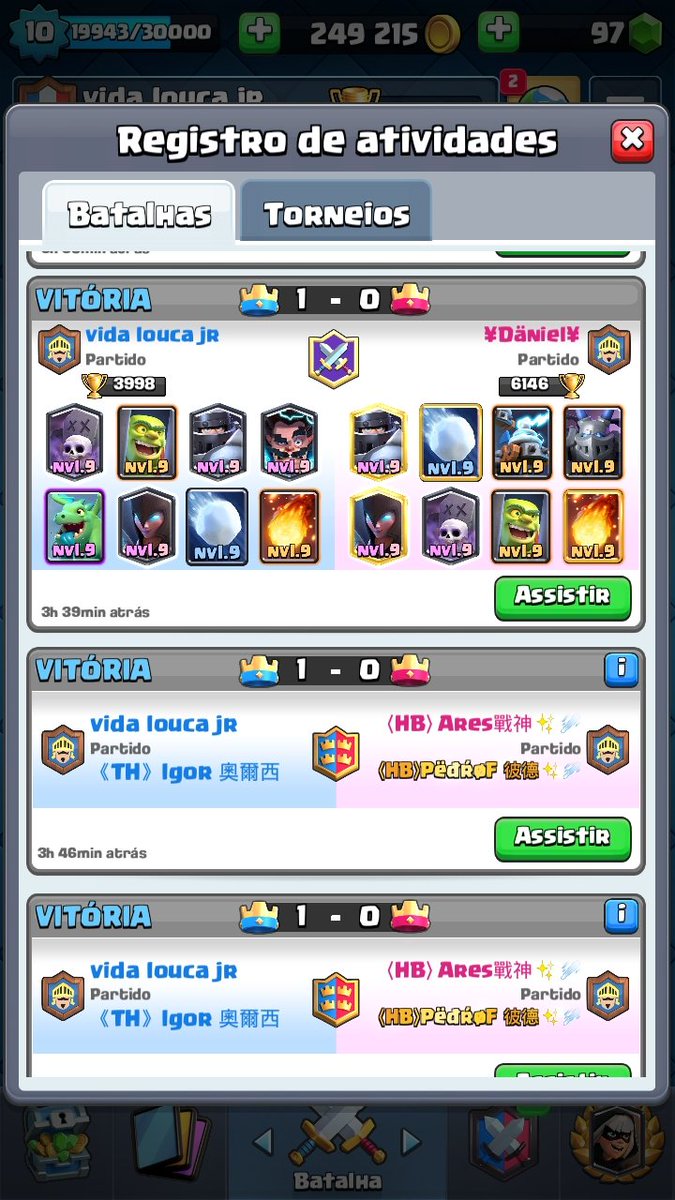 Tava tomando banho e jogando e fiz 3/1😅