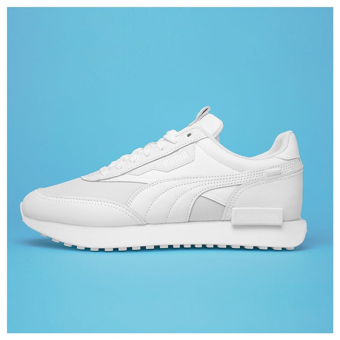 puma suede platform trace blue