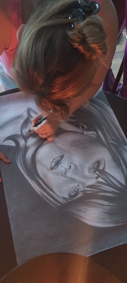 arleeanderson's tweet photo. This is probably the best gift I've ever received in my life. My talented friend made this piece of art specially for me. Thank you @h_makas. I love it and I love you. I wish @RealLucyLawless had seen this too 🥰 #spectecular #art https://t.co/lAPLNUODhQ