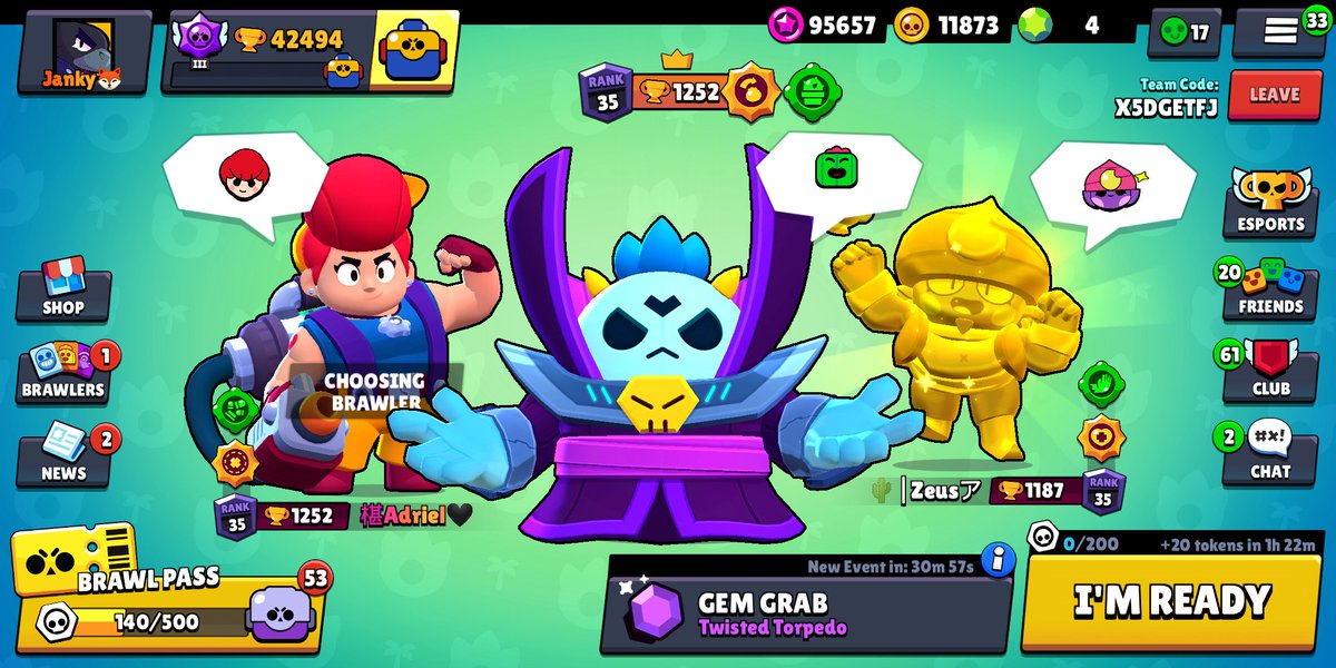 I forgot again to Tweet this xD @toxiczeus_27 <a href="/Adriel789_BS/">Adriel:(</a> GG's