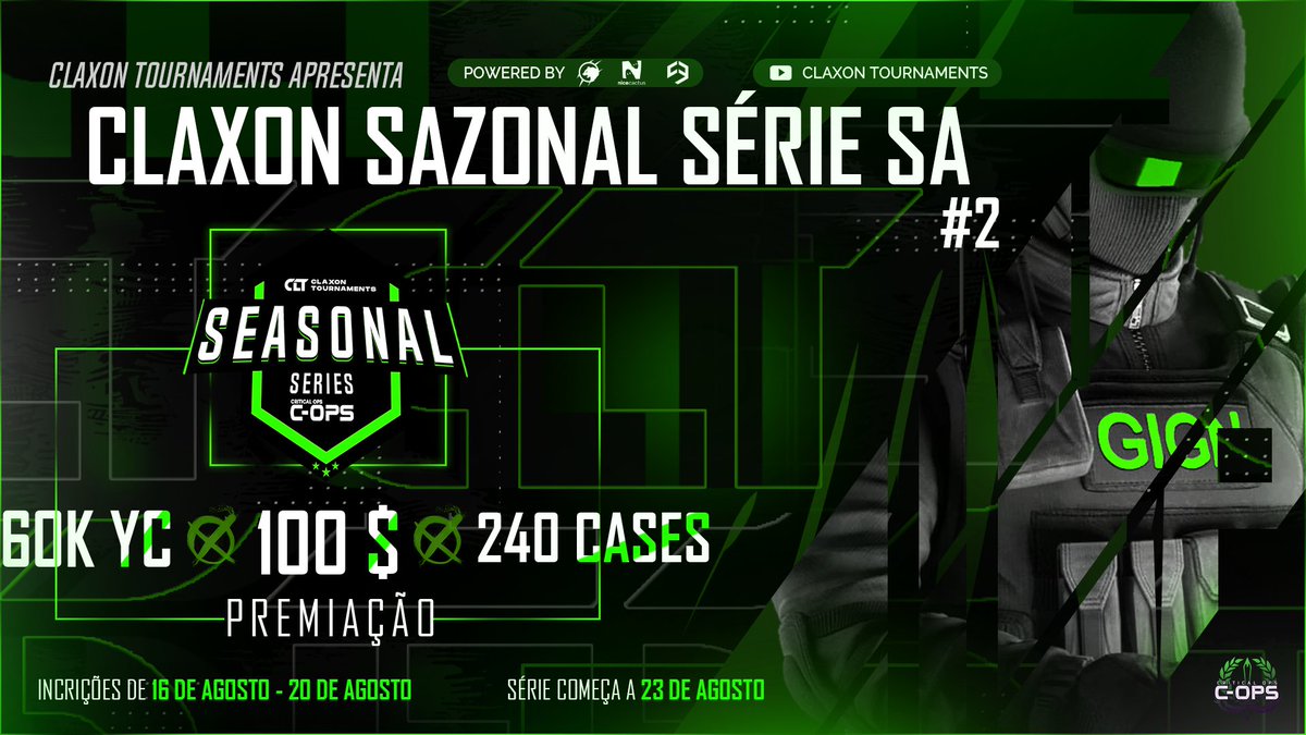 RoyalNetworkRN's tweet photo. Second season of @ClaxonTourney South American Seasonal Series was announced. Make sure to sign your team up in the Claxon's Discord server now!
https://t.co/mRBOfUFSat
#RoyalNetwork #COPSTrending https://t.co/dR0eHdypOn