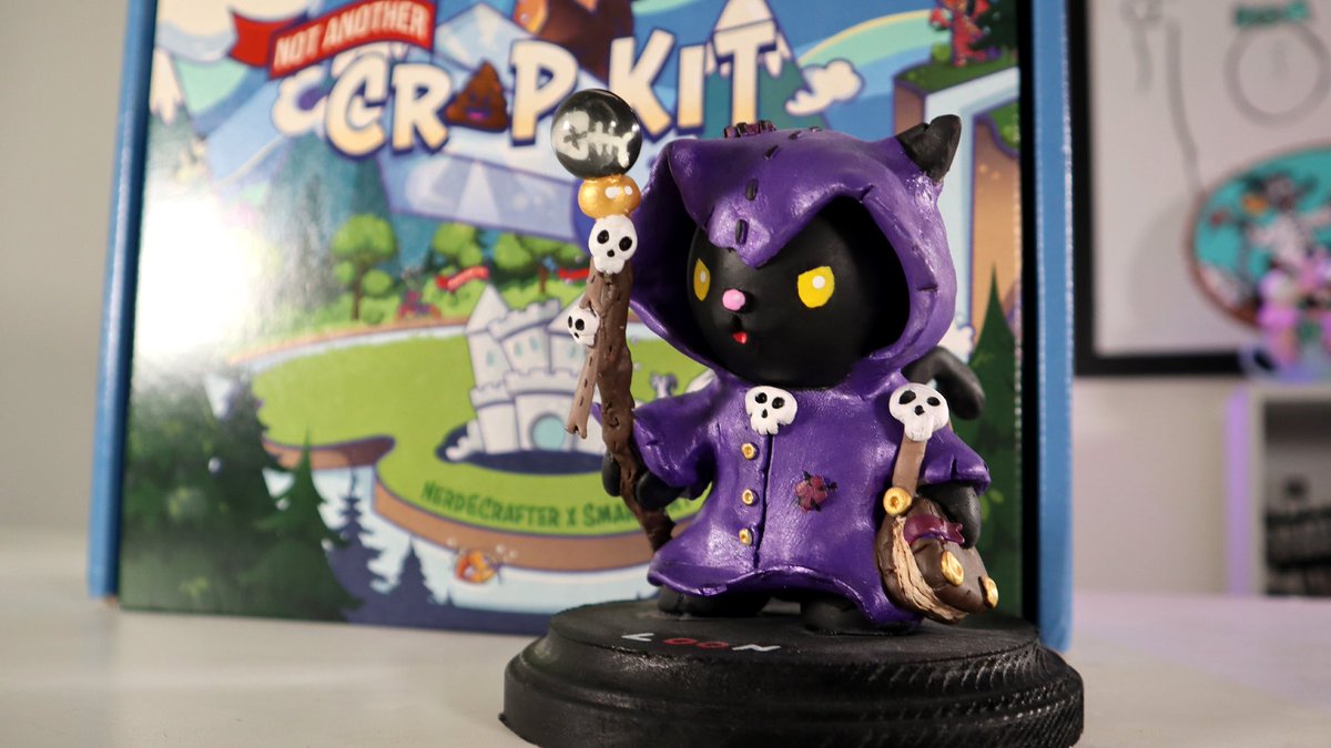 NerdECrafter's tweet image. Here are some examples made with the smartartbox.com/pages/nerdebox craft kit. Thank you to @JazzaStudios , @ArtOfChloeRose @aceofclay and @graveyardLoon (Twitter only me post 4 pics so had to add more as second tweet)