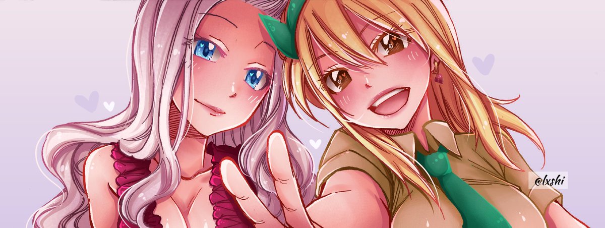lxshii's tweet photo. 💫
#LucyHeartfilia #MirajaneStrauss #FairyTail #FairyTail100YearsQuest #ft100yq https://t.co/8BsSG62Eyq