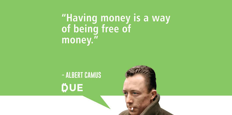 TanjilaChoity's tweet photo. "Having money is a way of being free of money"
"Albert Camus"

#money #bussiness #intrepreneur #success #motivation #finance https://t.co/rPz9j8icwx