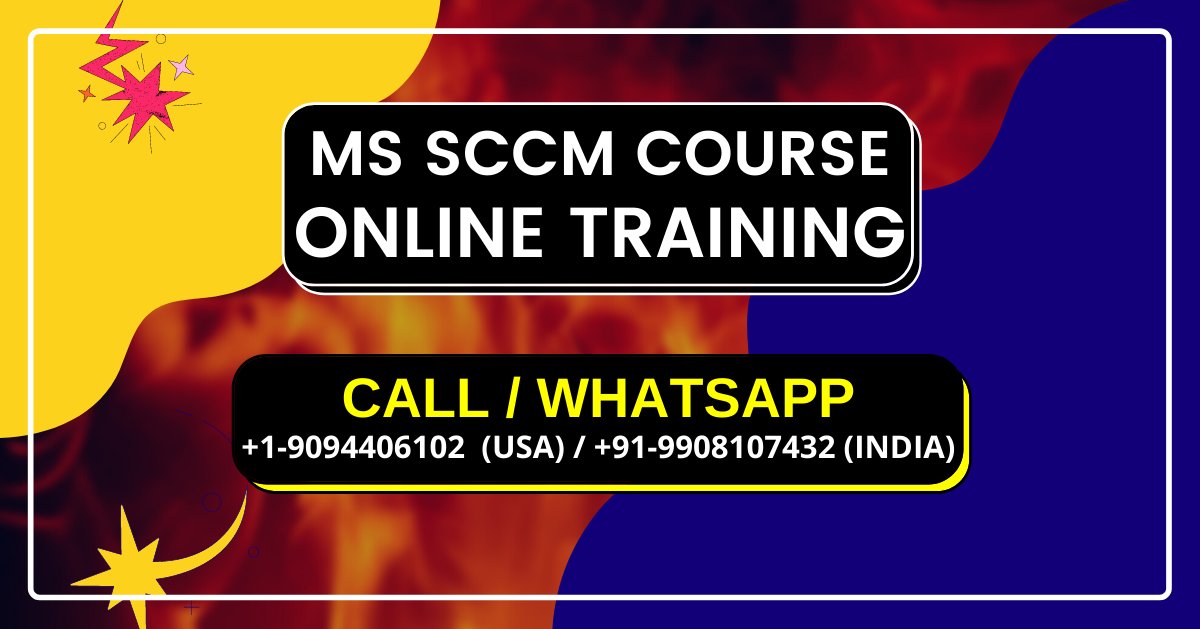 svsoftsolution's tweet image. Learn Microsoft #SCCMCourse and get hired to your dream company.
Get On Job Support and Placement Assistance from our end.
svsoftsolutions.com/sccm-online-tr…
+91-9642373173
+1-8459158712

#svsoftsolutions #sccmtraining #sccmcareer #sccmjobsupport #sccminterviewsupport #sccmproxysupport