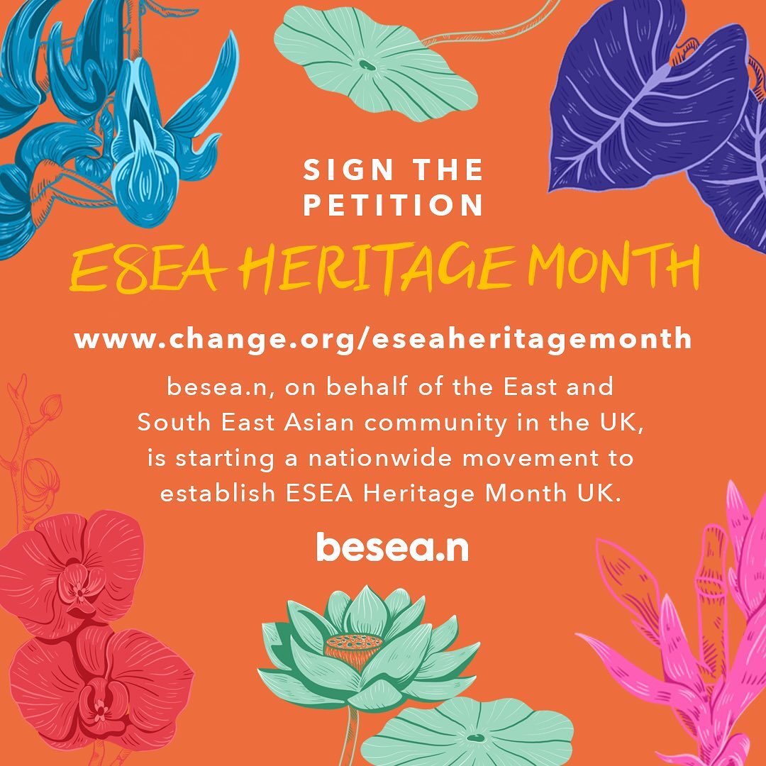 besea_n's tweet photo. We’re so excited to announce our programme for the UK’s first ESEA Heritage Month 2021!
💥🎊💥
You’ll be able to find out what’s happening in August/September in the calendar of events on our website - link in bio! https://t.co/Z6HEwCzV0q