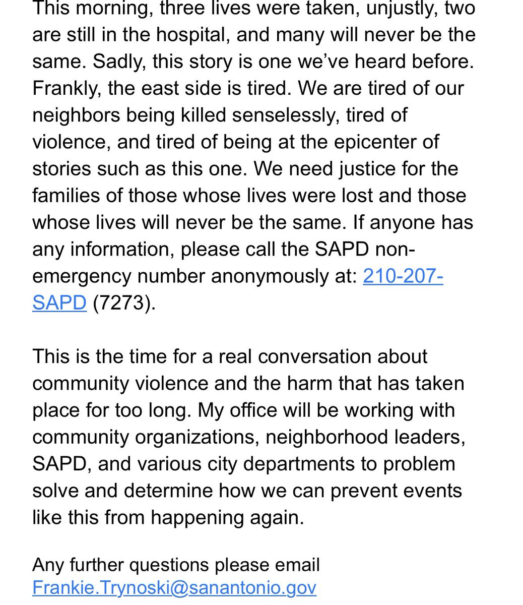 SA City Council District 2 (@cosa_cd2) on Twitter photo Statement from <a href="/CouncilmanJalen/">Jalen McKee-Rodriguez</a> about the violence which occurred last night at the Boom Boom Sports Bar: Statement from <a href="/CouncilmanJalen/">Jalen McKee-Rodriguez</a> about the violence which occurred last night at the Boom Boom Sports Bar: