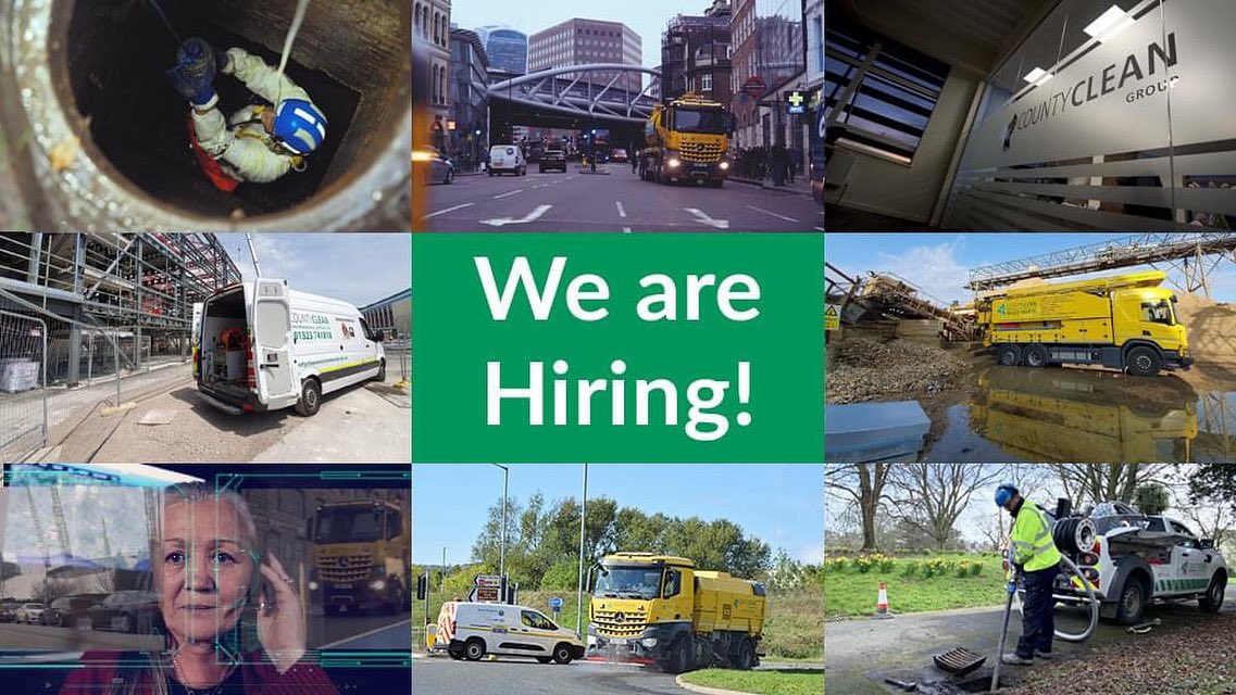 countyclean's tweet photo. Searching for a new job? We have a few exciting vacancies available at our Head Office based in #Eastbourne. We are recruiting for the following:
- #AccountsAssistant
-#Receptionist/#SalesAdministrator
-#BusinessDevelopmentExecutive
-#TenderManager
https://t.co/D9GvI9wPzx https://t.co/0xFvEEfsHl