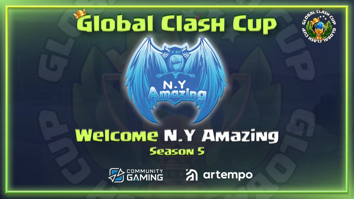 Thanks for the invitation😍very glad to be a part of GCC! <a href="/GlobalClashCup/">Global Clash Cup</a>