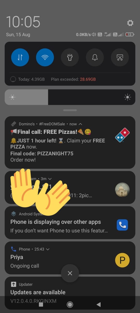 siddharthnathh's tweet photo. @Vishalkumar3240 @dominos_india achuka h app pr https://t.co/fMvPE7mJ4K