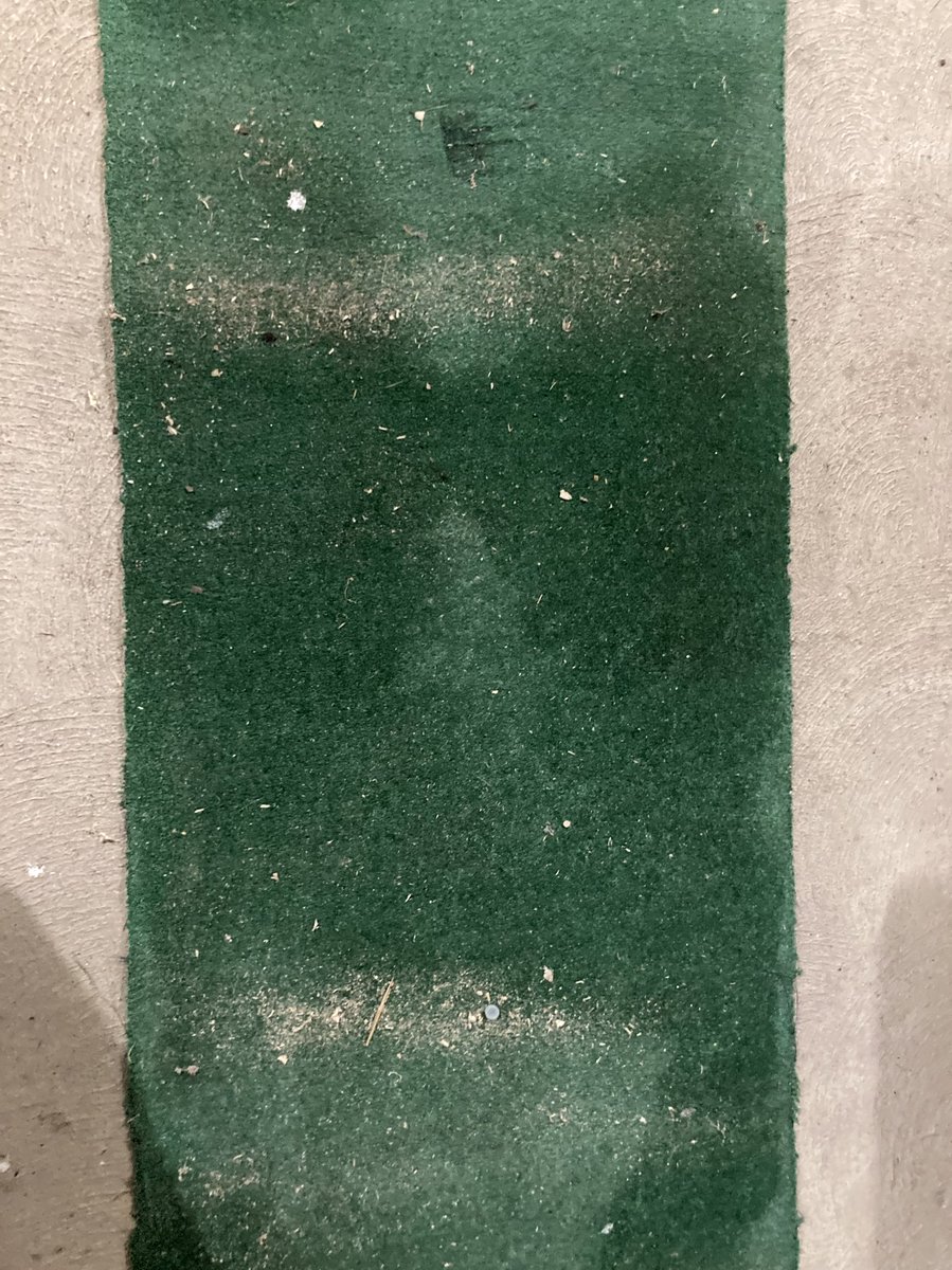 Stood on an old piece of Edwards-Maurer Field turf yesterday. Surely, the blood, sweat and tears of <a href="/WittFootball/">Wittenberg Football</a> players remain embedded.