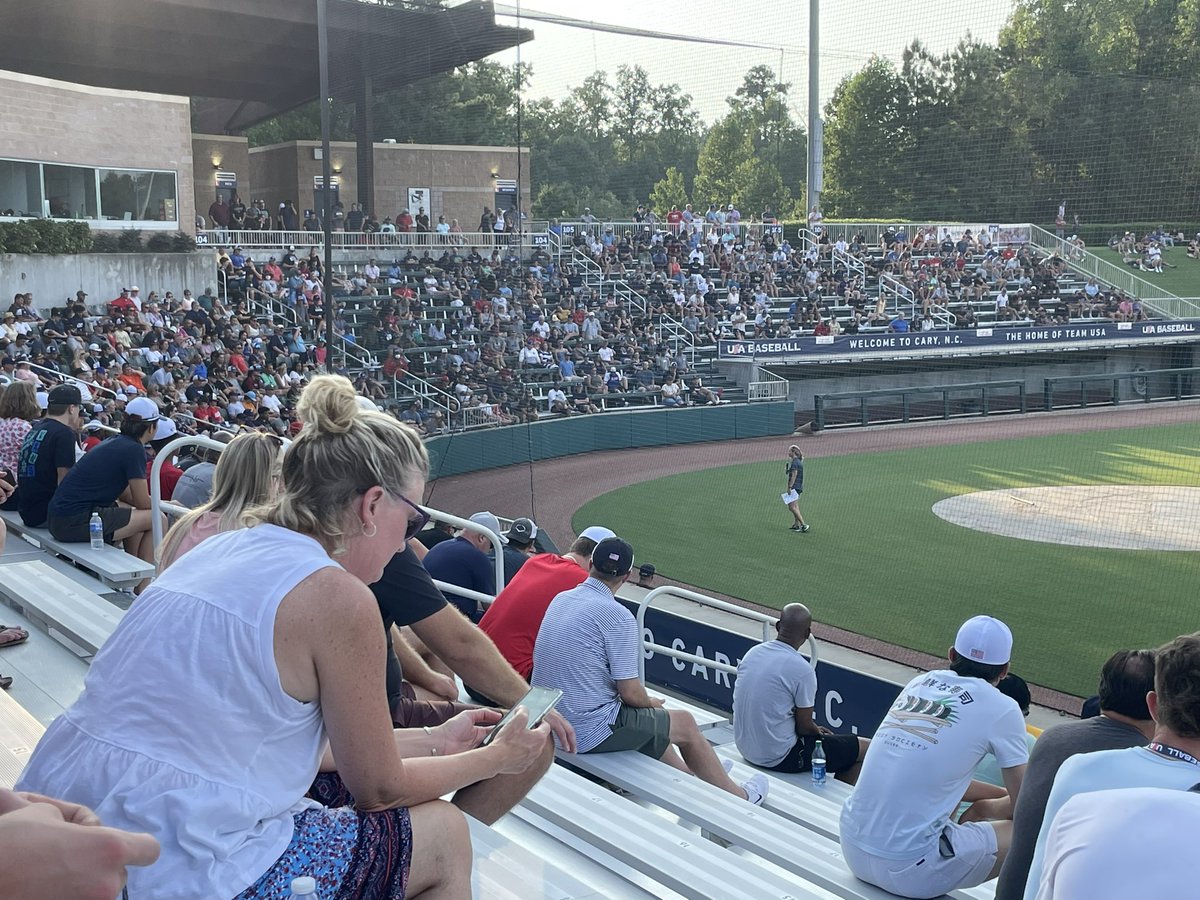 Thank you <a href="/USABaseballNTIS/">USA Baseball NTIS</a> for an amazing week! Such an honor to play at the National Training Complex in Cary, NC where so many greats have played before me. 
#ForGlory🇺🇸 
@kirk_saarloos <a href="/TCU_Baseball/">TCU Baseball</a> @HitToolRecruits @zacsenf <a href="/ScottLacey34/">Scott Lacey</a> <a href="/Sgally36/">Sean Gallagher</a>