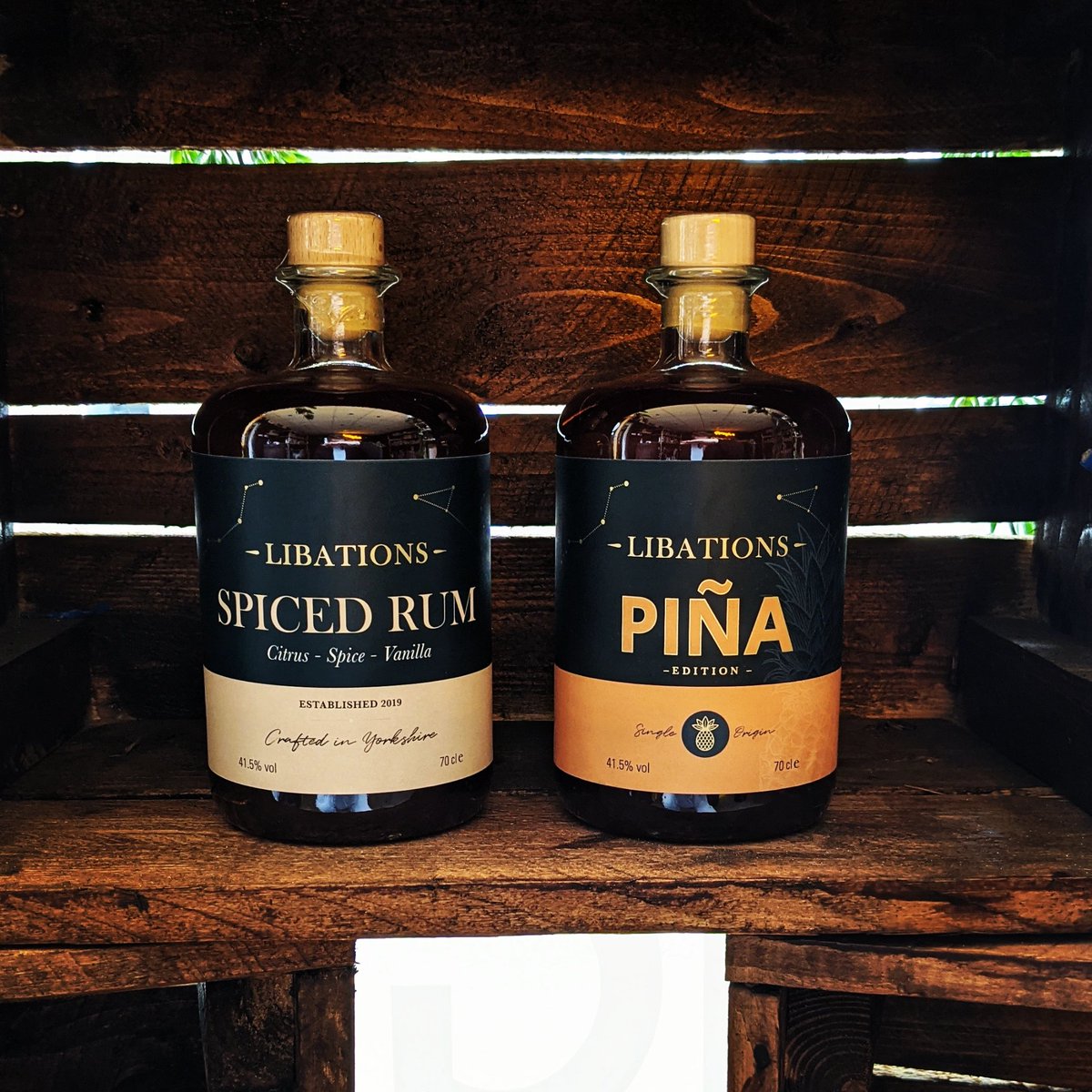 Libations Spiced Rum &amp; Pina pineapple infused rum now available in-store and online 👇

🔗indiibrewco.com/products/libat…

#rum #spicedrum #WestYorkshire #supportsmallbusiness