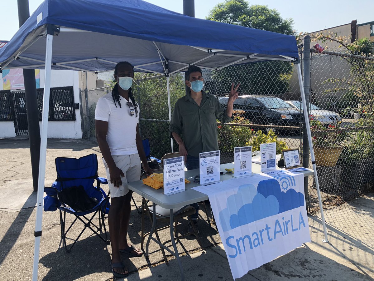 dodigitalhealth's tweet photo. Helping out friends @SmartAirLA at today’s @CicLAvia event in Wilmington. Lots of families and friends taking advantage of this stretch of open LA concrete 🚴🚴‍♂️🚴 https://t.co/SqBDiQYZUU