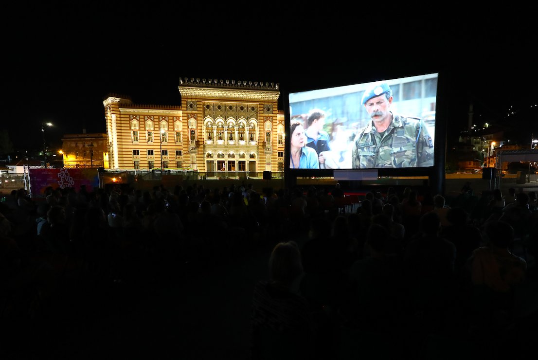 Wim Wenders has watched the film. 
Have you?
@27thSFF (c) Obala Art Centar 
#Deblokada #QuoVadisAida
