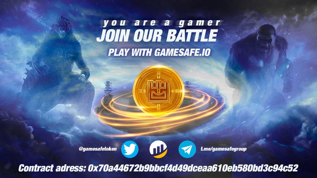 <a href="/CafeSwapFinance/">CafeSwap Finance #BSC #Polygon</a> <a href="/TreasureKeyBet/">Treasure Key (OLD)</a> Games?
How about #games and #crypto?
#GAMESAFE is the best gaming experience platform for crypto fans combining #crypto and #gaming!
Gaming industry has huge potential!
#GAMESAFE #BSC <a href="/gamesafetoken/">Gamesafe</a>