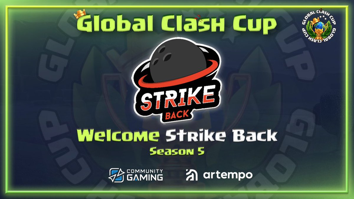 Thks for the invitation <a href="/GlobalClashCup/">Global Clash Cup</a> ! Let’s go to the fight ! 💪