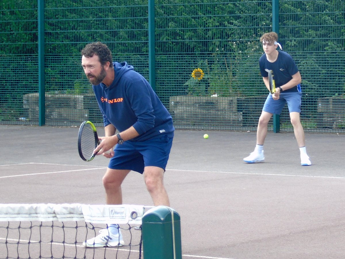 Big thank you to <a href="/BItennischarity/">Bright Ideas for Tennis</a>  working with our players and everyone's support at Hednesford Park. 
It was fantastic to have Wimbledon players Danny Sapsford and Luke Milligan. The day raised £776 towards developing Community Tennis across Cannock Chase. <a href="/CannockChaseDC/">Cannock Chase Council</a>