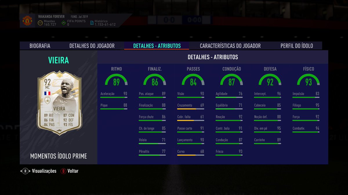 #FIFA21 Conteúdo 14hrs: Hj saiu o dme do Patrick Vieira moments e 2 dmes repetiveis por packs