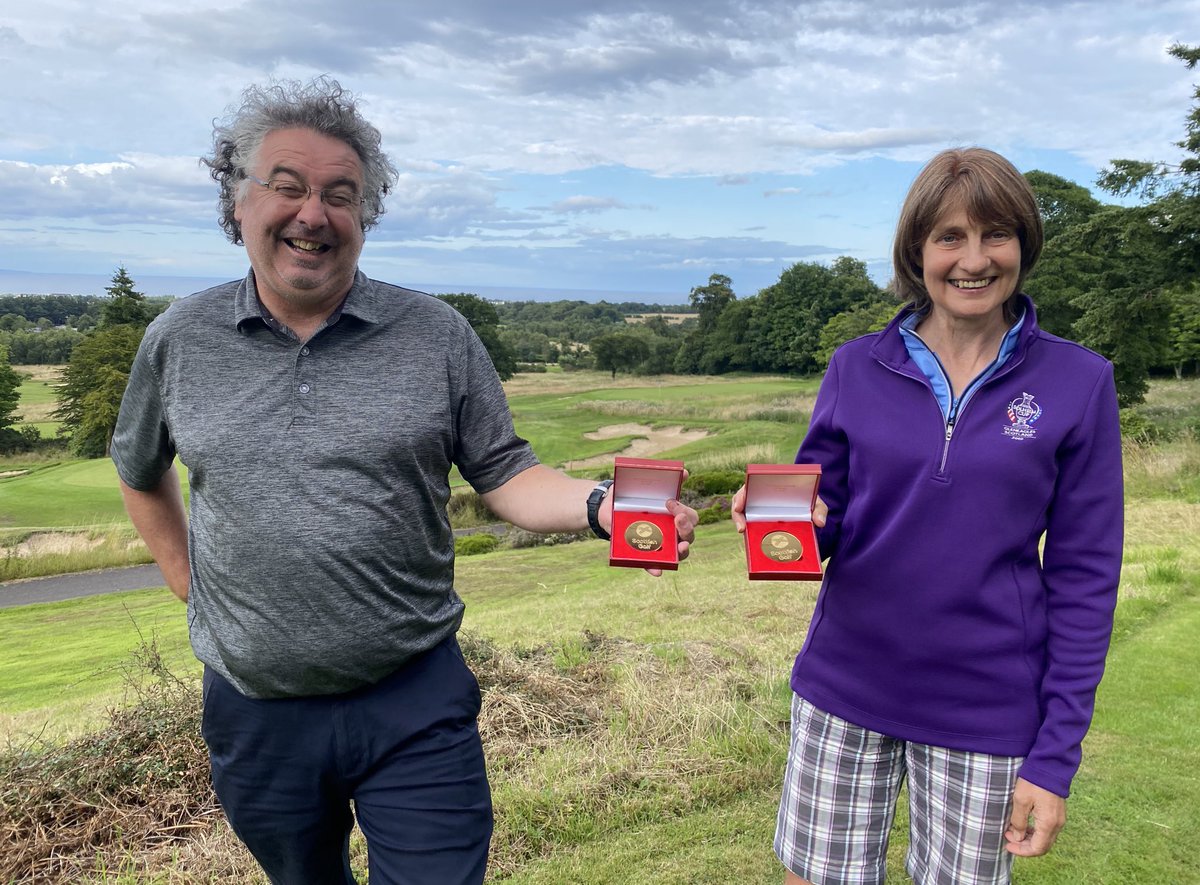 ScottishGolf's tweet photo. 🥇And here are your Scottish Medal Final winners! Grant Duguid and Hazel Dean @dukes  #SGMedalFinal Congratulations to you both! Final scores 👉 https://t.co/Kxz6VC90kU https://t.co/Kpaljj93rY