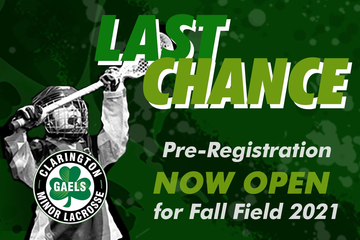 LAST CHANCE for Fall Field Tryouts - mailchi.mp/0b5a8f448f9f/f…