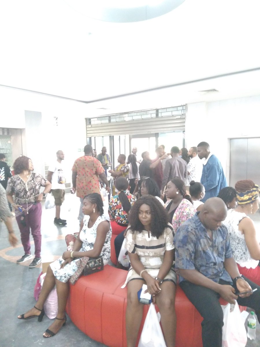 BlessingProgr10's tweet photo. Even though we are mourning one of our own we stll find time to go to Genesis Cinema in  phc to support our STARGIRL @EricaNlewedim 2 watch #Bitterrain @Buchim_Obiyemi and other 2 anonymous sponsored 42 #kiddricans 2day if u haven't seen d movie u are missing https://t.co/pJTPvW5a7K