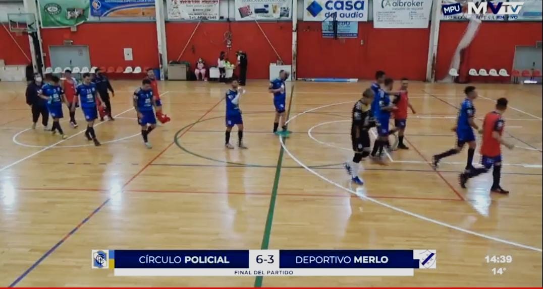 Final del partido en morón! El #Cirpol ganó 6 - 3 frente #DeportivoMerlo y así suma su segundo partido al hilo ganado, llegando a los primeros 6 puntos del torneo!

#VamosCirpol #somosfamilia